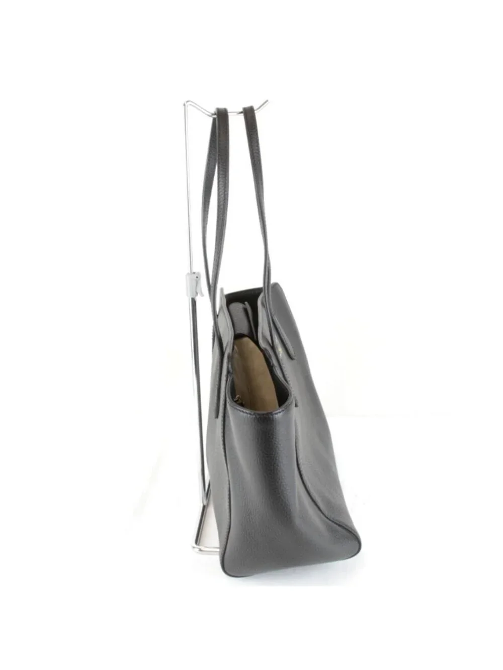 Gucci Tote Bag Leather Black